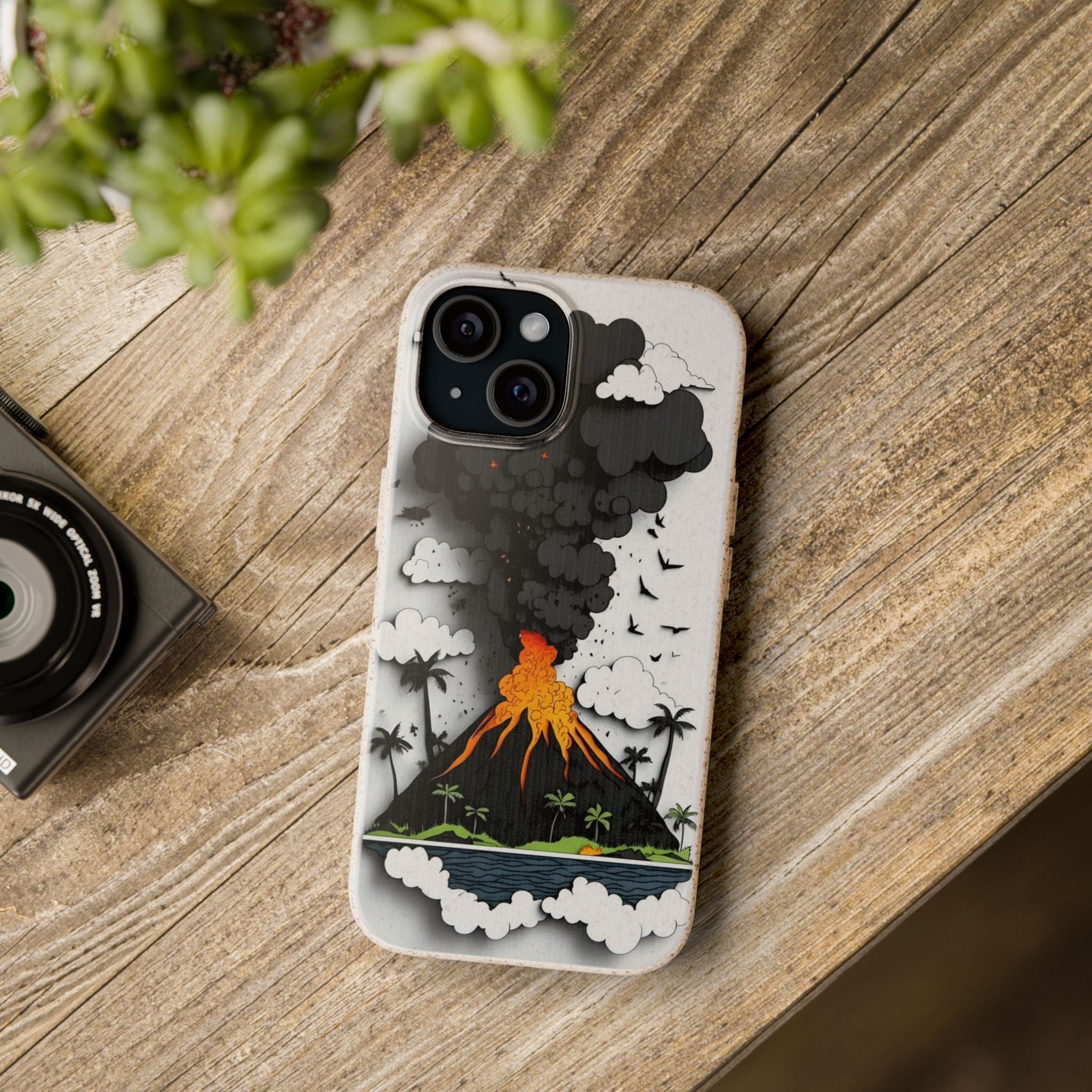 Eco-Friendly Volcano Phone Case 15