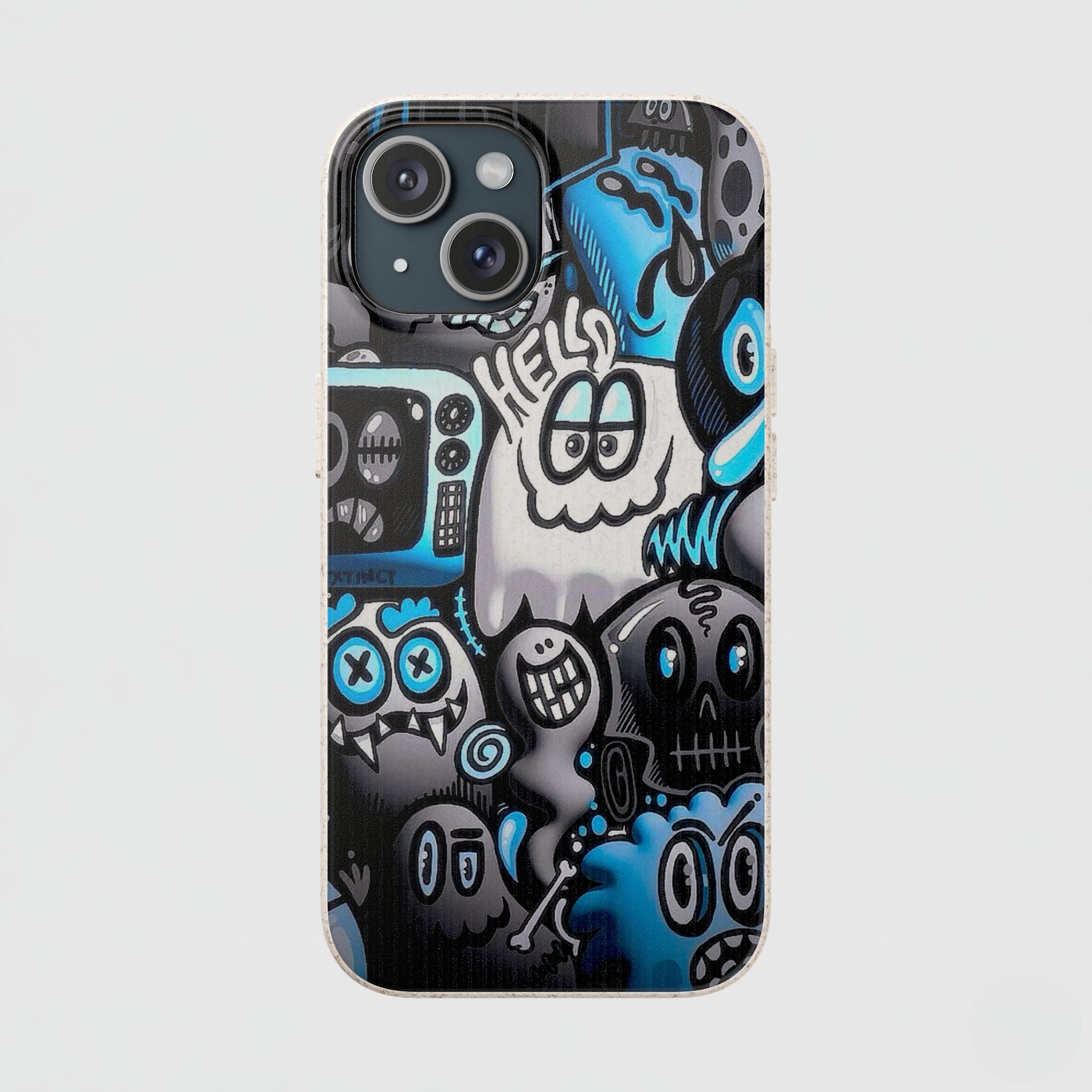 Biodegradable Phone Case with Cool Monster Design 15