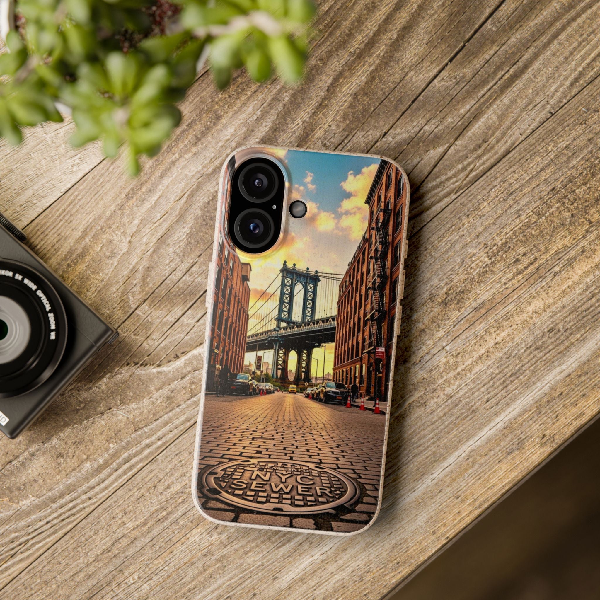 City Scape New York Eco-Friendly Phone Case - 16