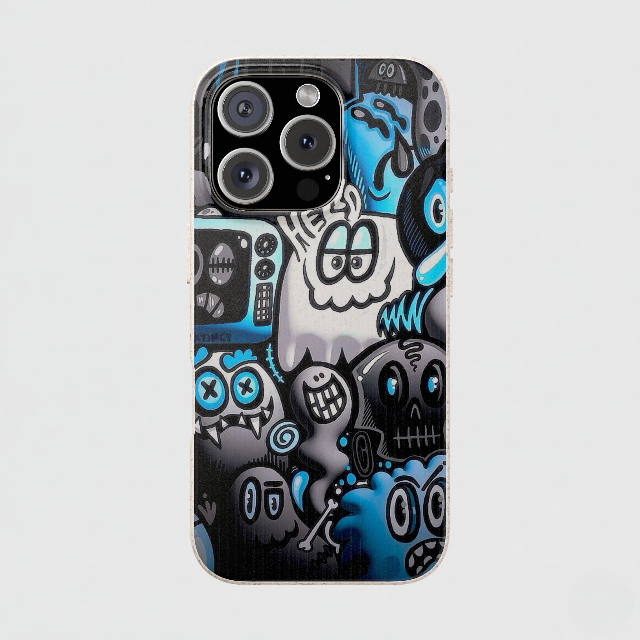 Biodegradable Phone Case with Cool Monster Design 16