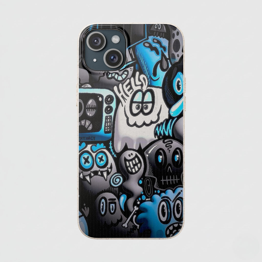 Biodegradable Phone Case with Cool Monster Design 15