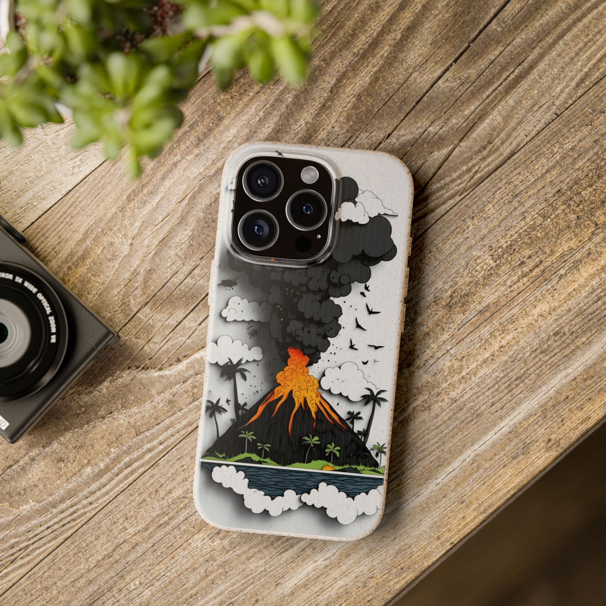 Eco-Friendly Volcano Phone Case 16