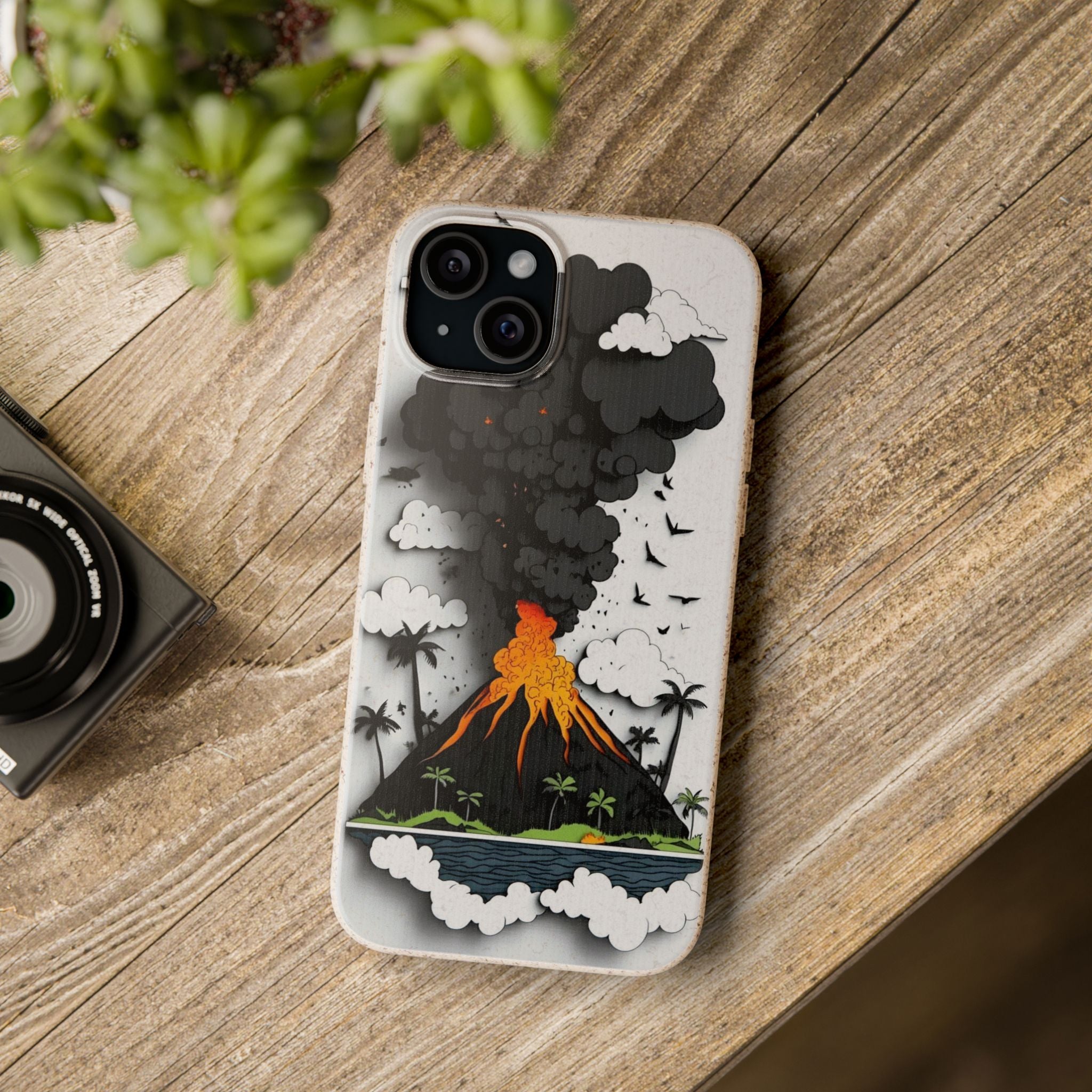 Eco-Friendly Volcano Phone Case 15