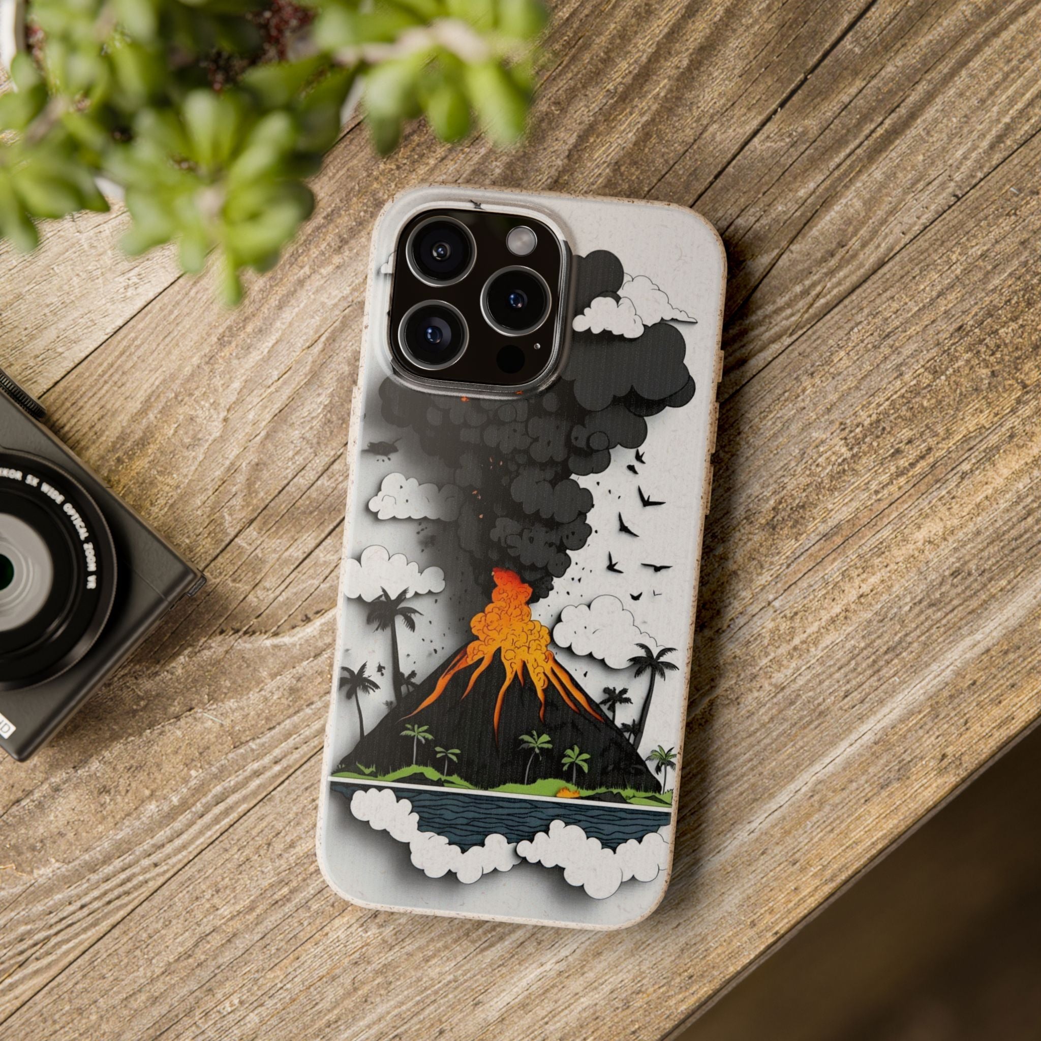 Eco-Friendly Volcano Phone Case 16
