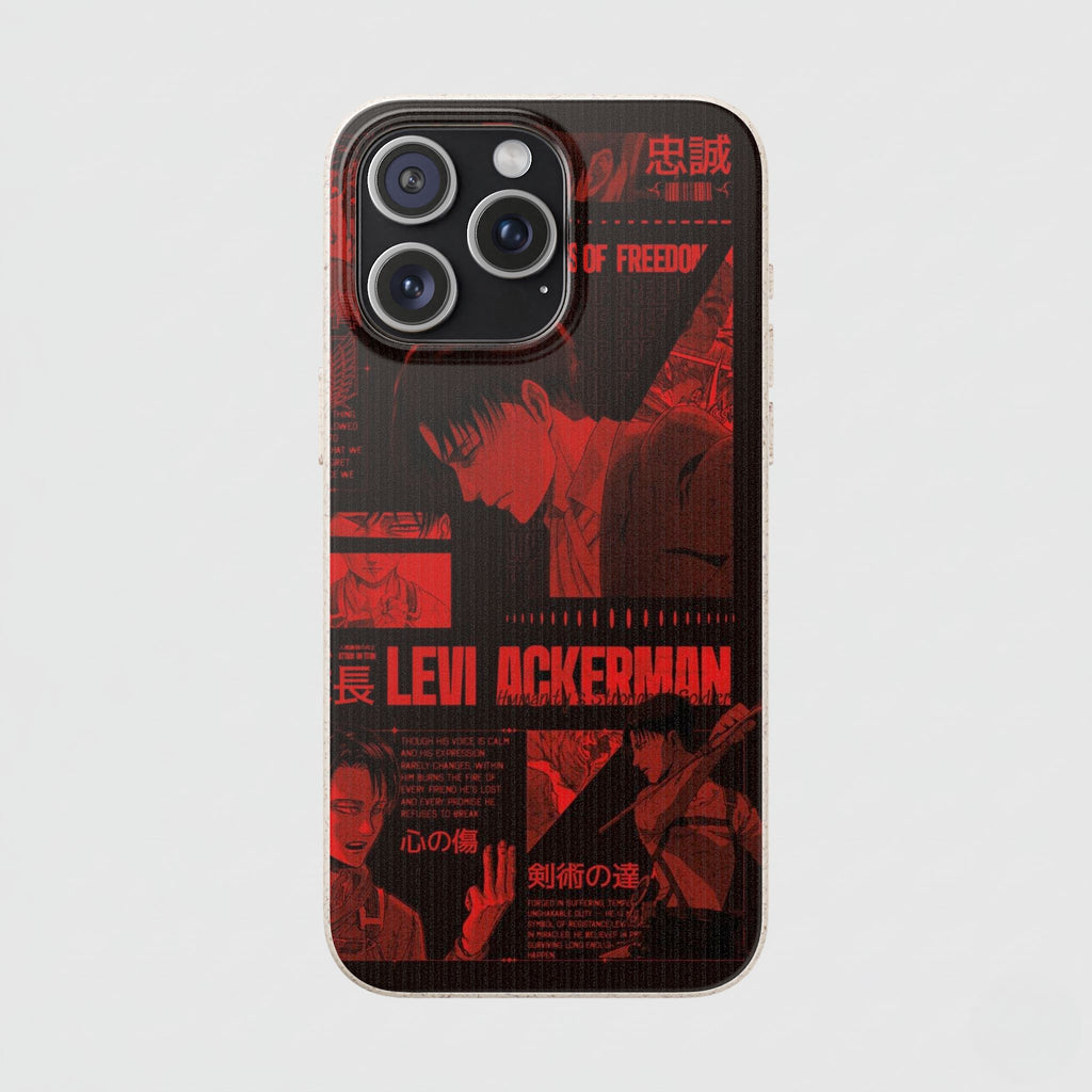 Eco-Friendly Phone Case with Levi Ackerman 15