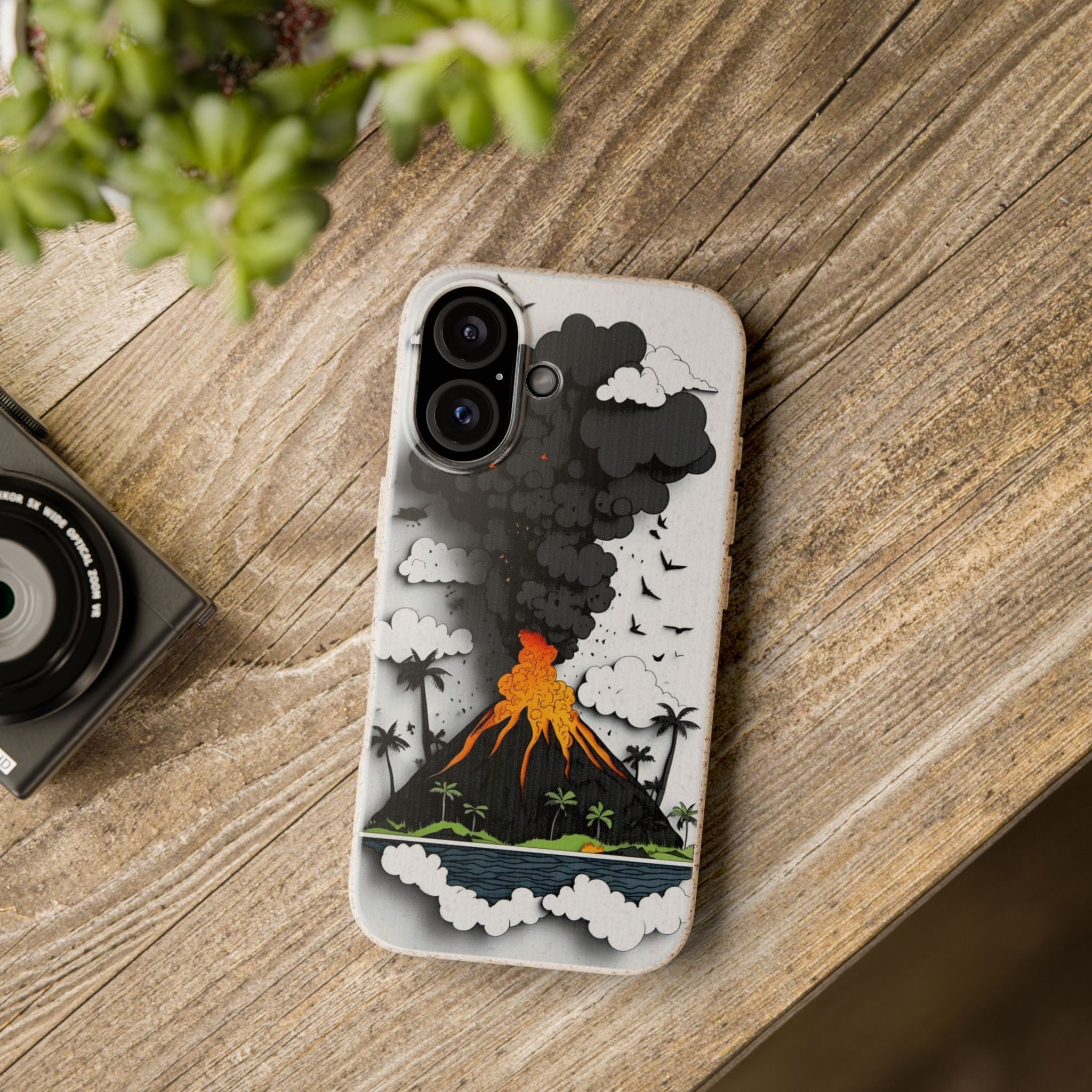Eco-Friendly Volcano Phone Case 16