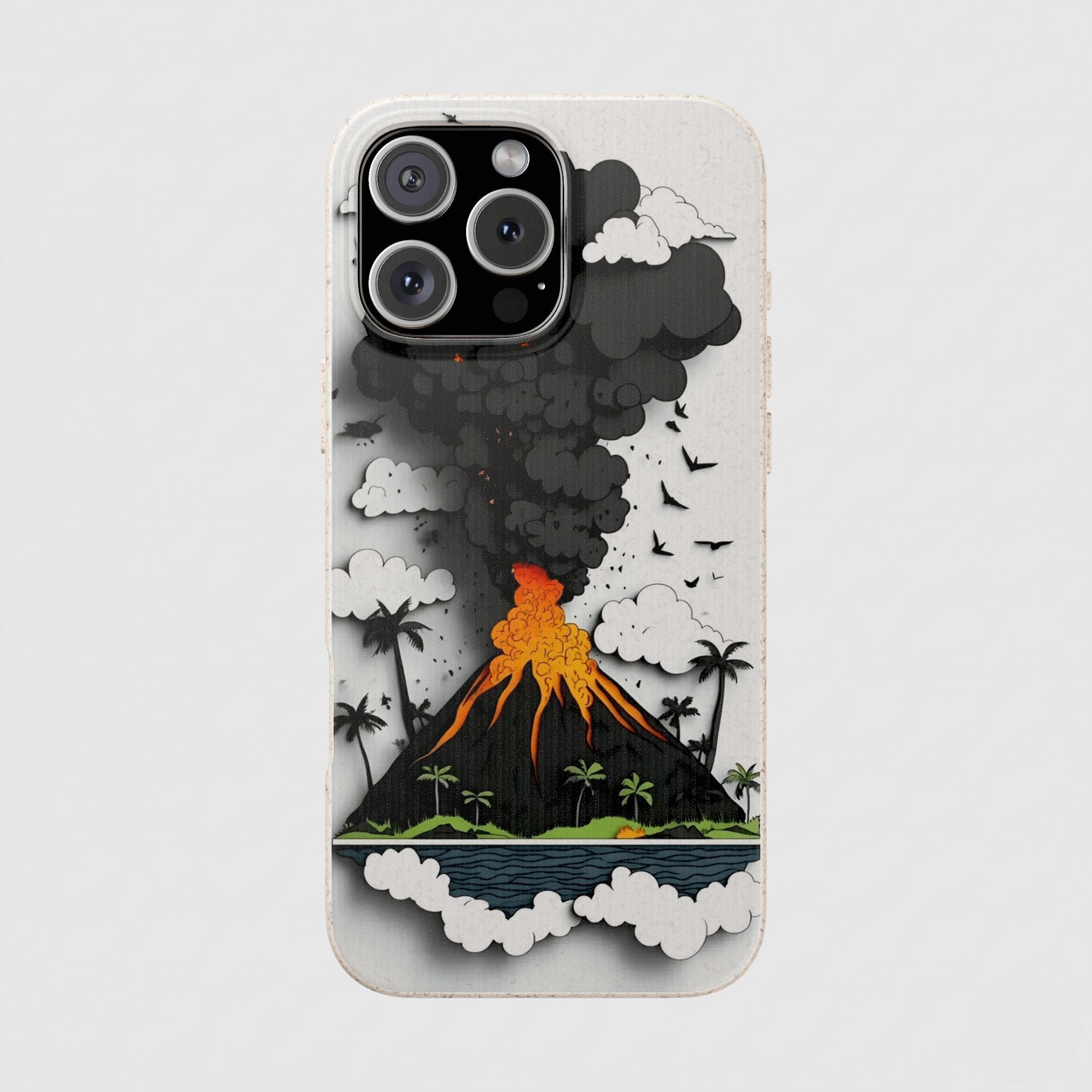 Eco-Friendly Volcano Phone Case 16