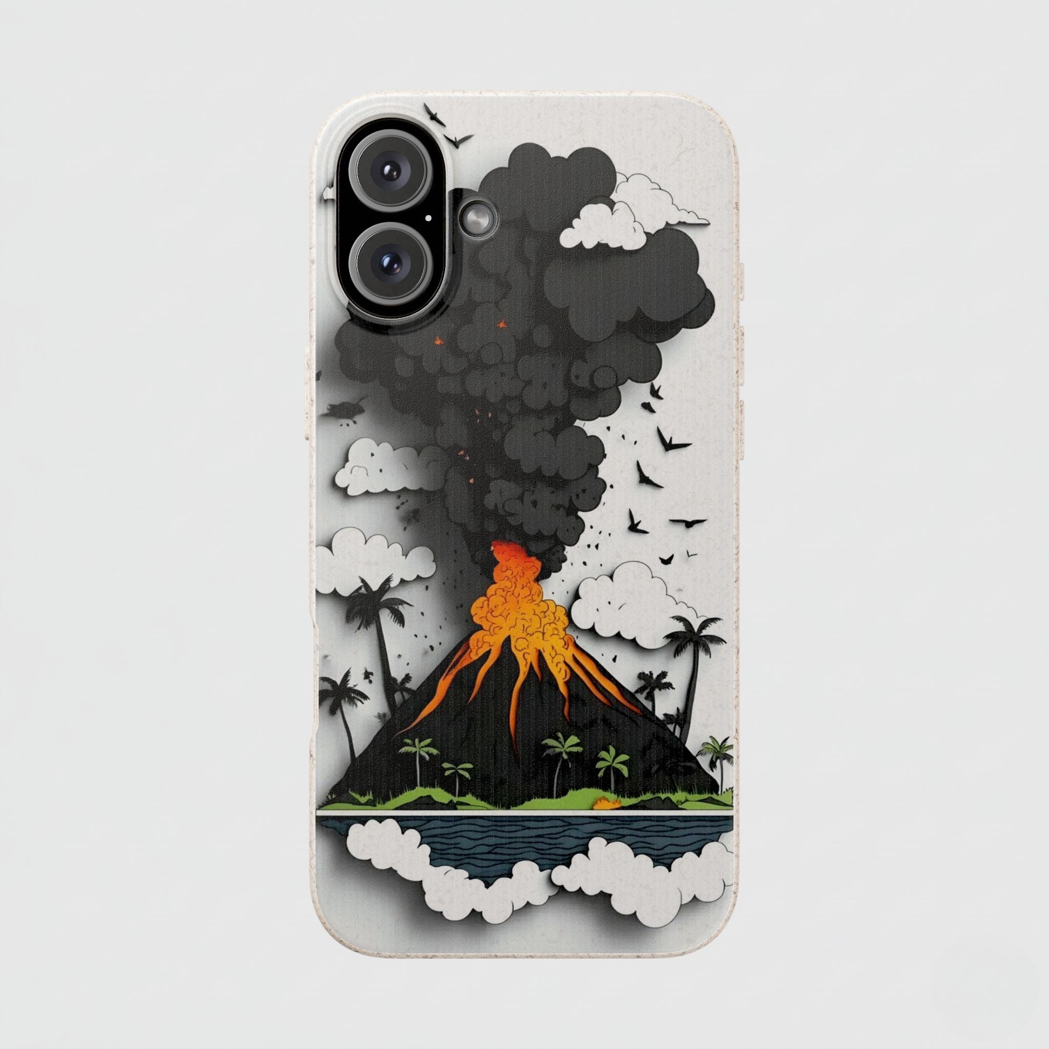 Eco-Friendly Volcano Phone Case 16
