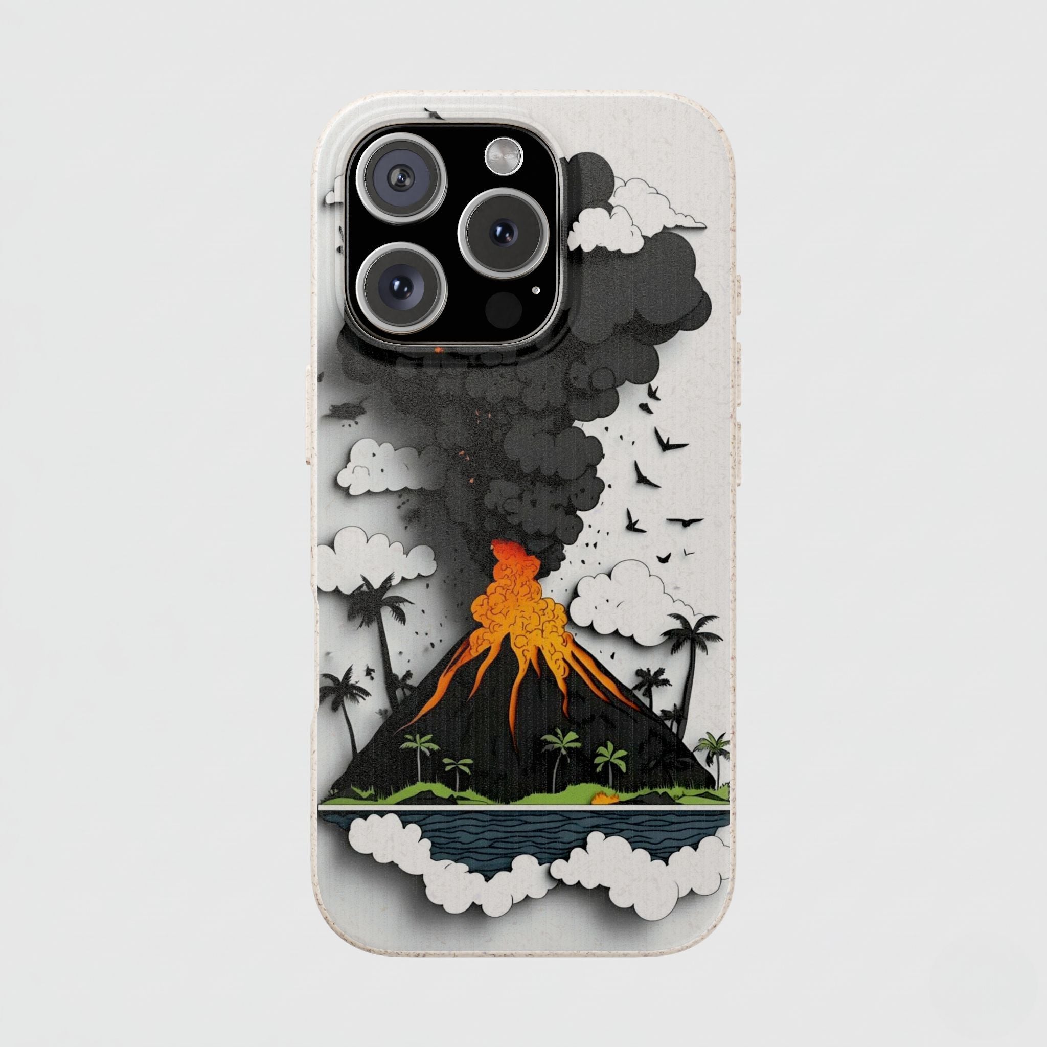 Eco-Friendly Volcano Phone Case 16