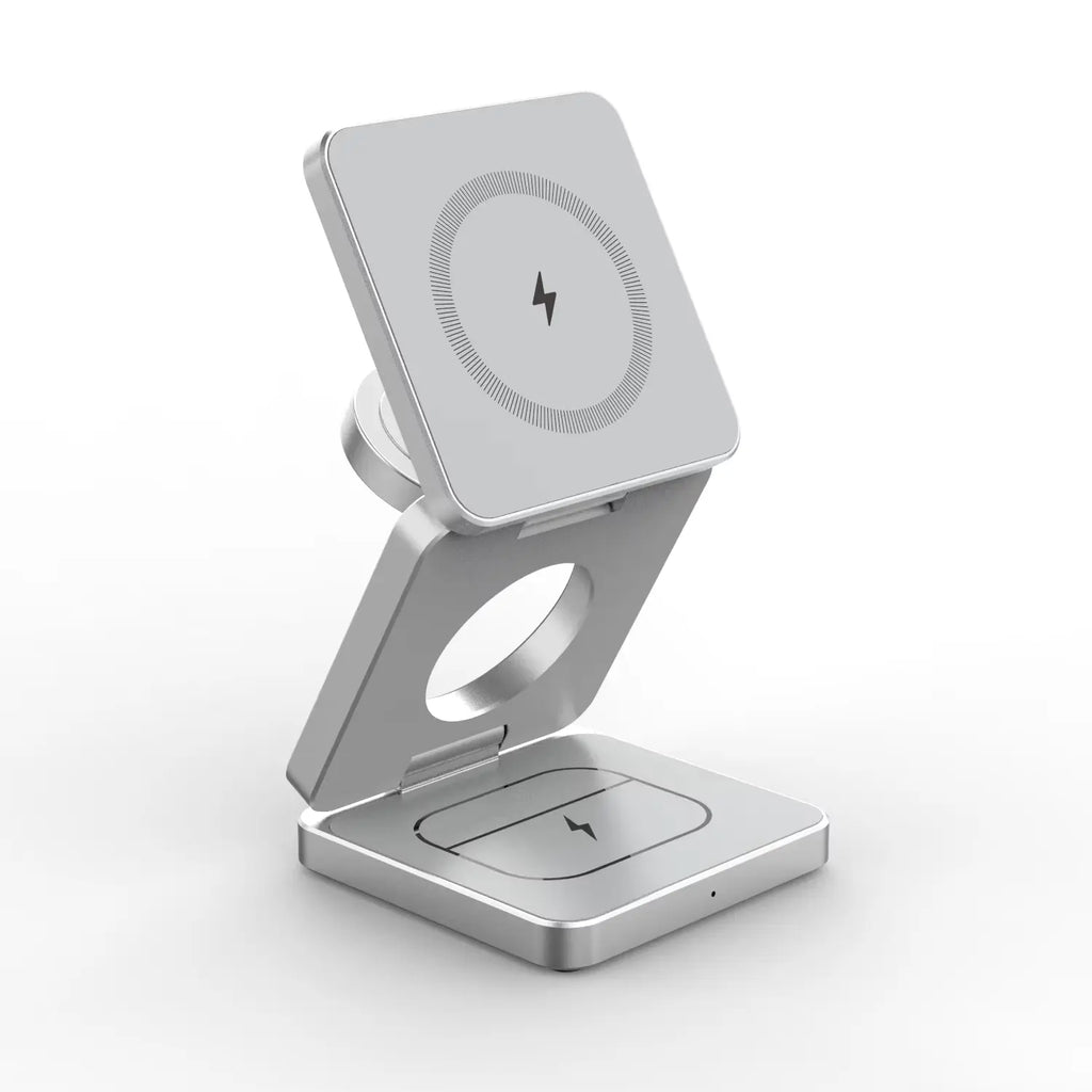 15W Magnetic Trifold Wireless Charger