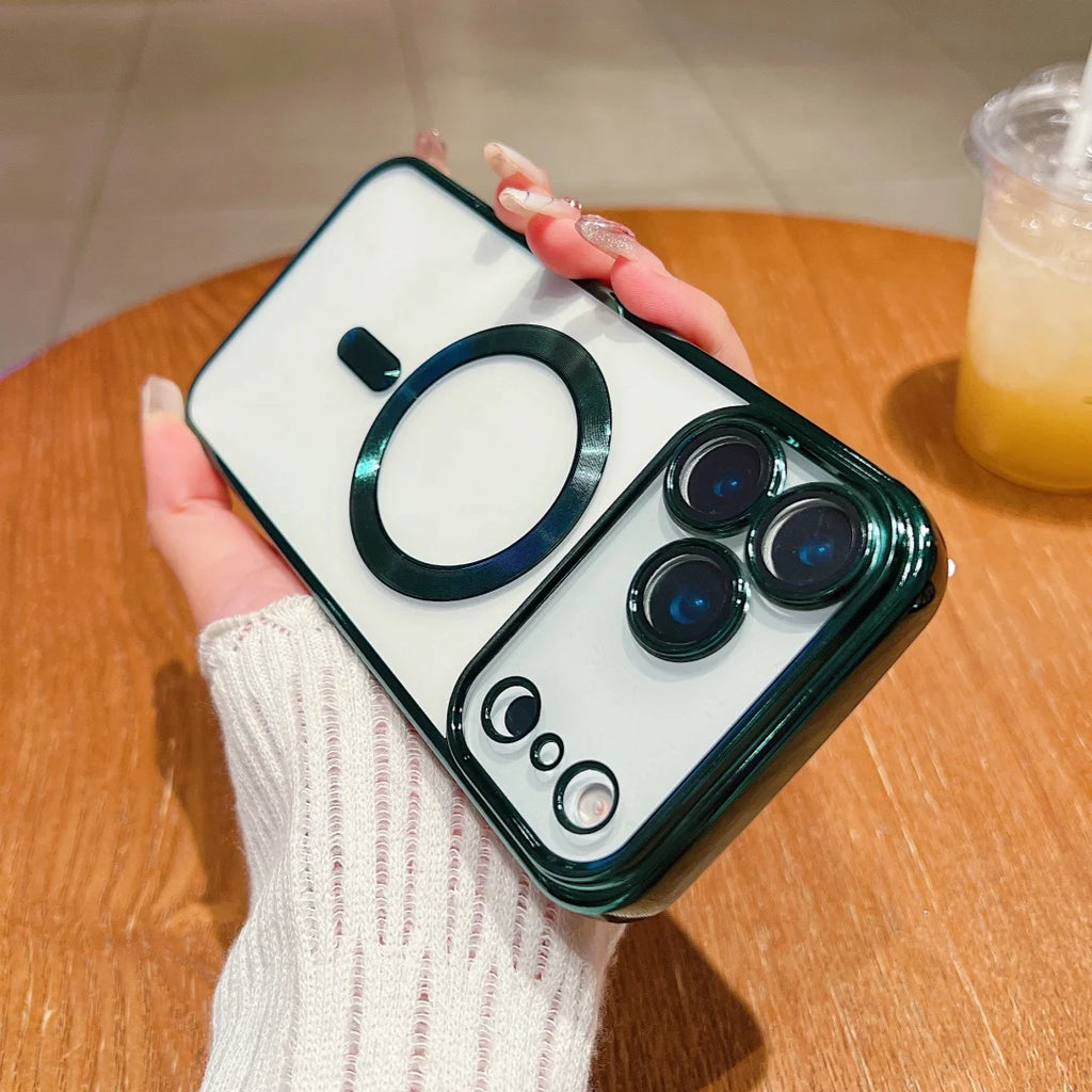 Luxury Plated MagSafe Case for iPhone 17 Series | The Chroma Case by iEssentials Hub