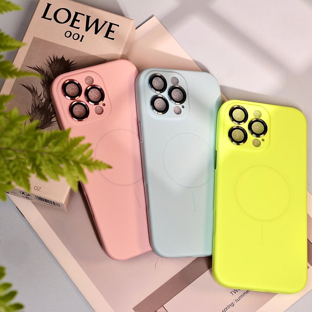 Pop Colorful MagSafe Case with Metallic Lens Guard for iPhone 17, 17 Pro & 17 Pro Max