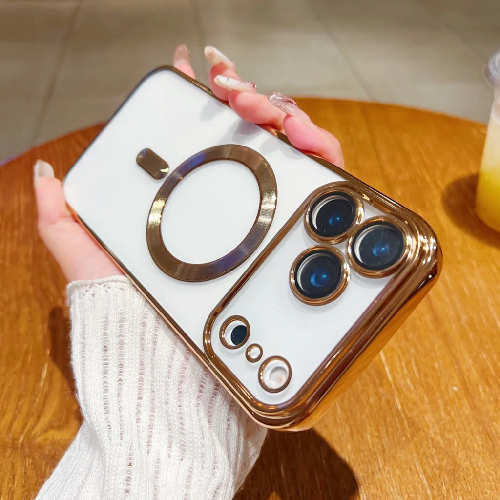 Luxury Plated MagSafe Case for iPhone 17 Series | The Chroma Case by iEssentials Hub