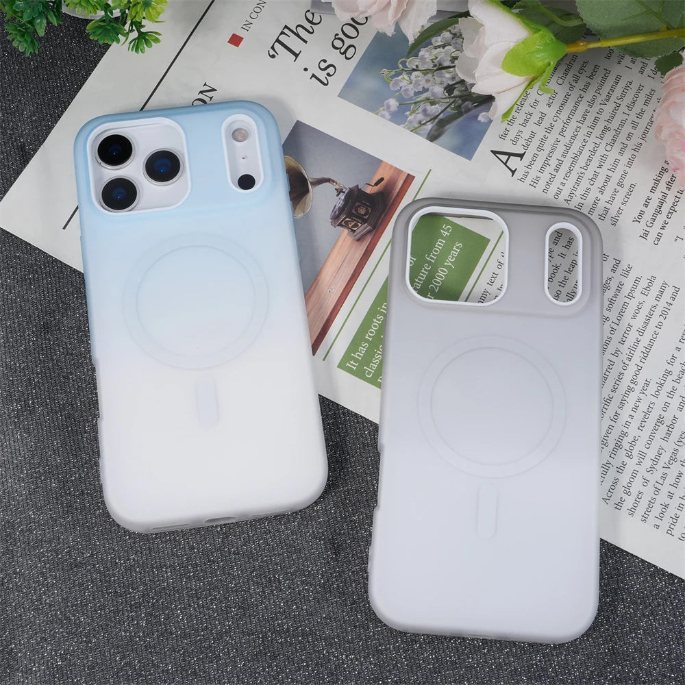 The Aurora Case by iEssentials Hub | Soft Jelly Shockproof Case with MagSafe for iPhone 17, 17 Pro, 17 Air & 17 Pro Max