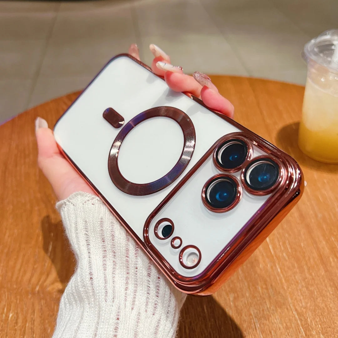 Luxury Plated MagSafe Case for iPhone 17 Series | The Chroma Case by iEssentials Hub