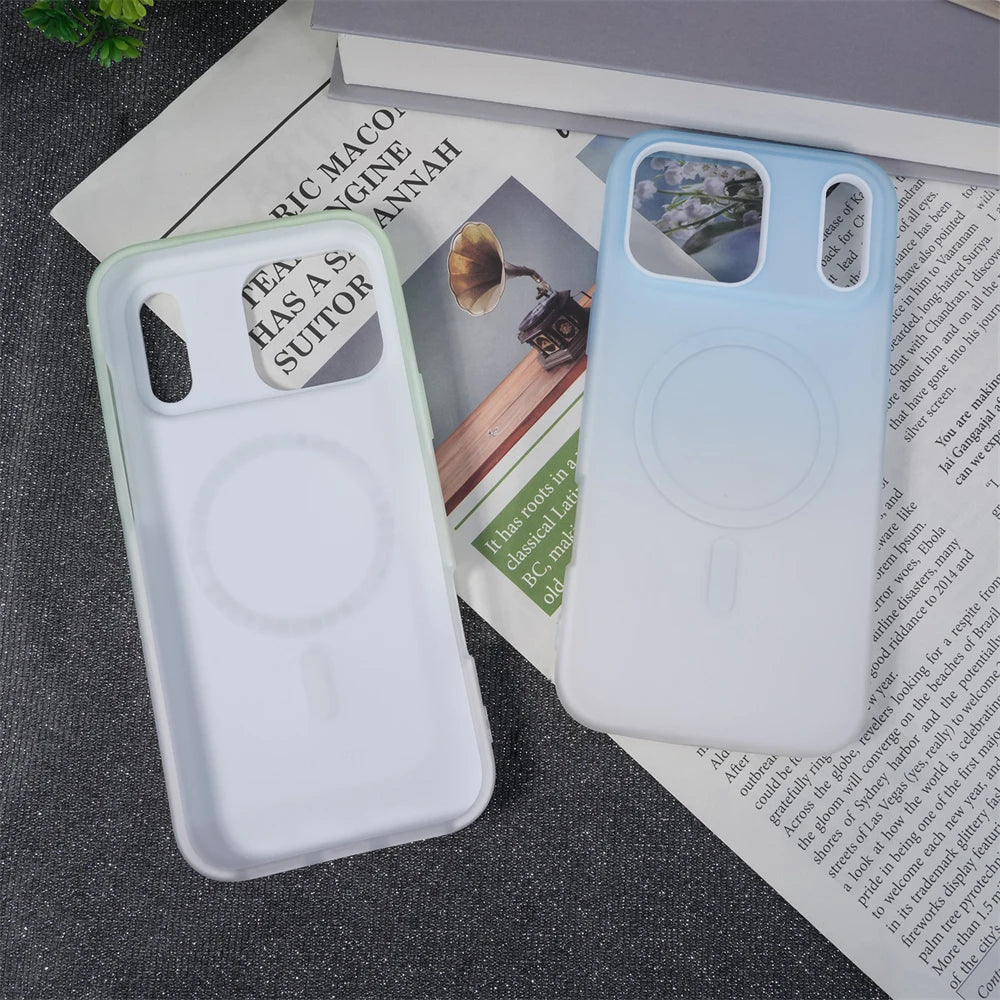 The Aurora Case by iEssentials Hub | Soft Jelly Shockproof Case with MagSafe for iPhone 17, 17 Pro, 17 Air & 17 Pro Max