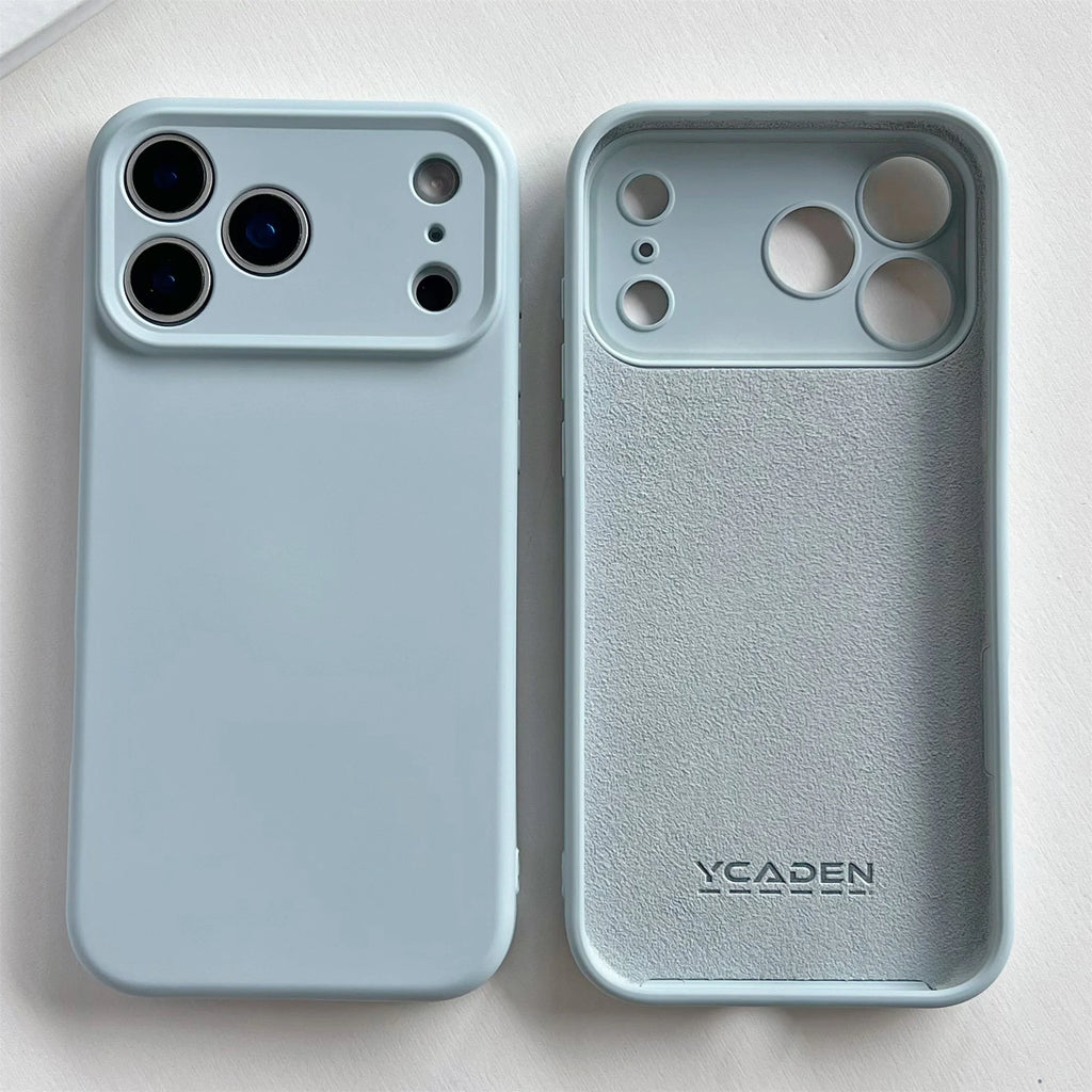 iEssentials Hub Liquid Silicone Case with Microfiber Lining for iPhone 17 Series