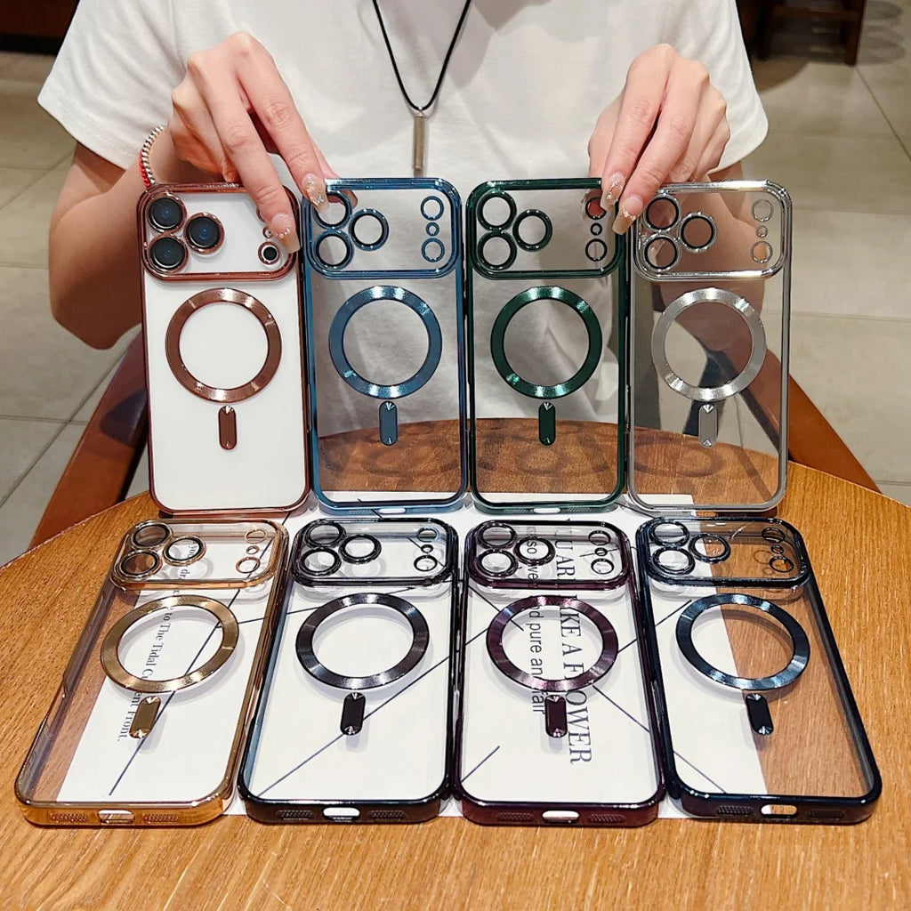 Luxury Plated MagSafe Case for iPhone 17 Series | The Chroma Case by iEssentials Hub