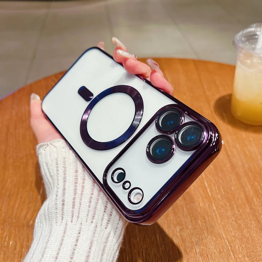 Luxury Plated MagSafe Case for iPhone 17 Series | The Chroma Case by iEssentials Hub