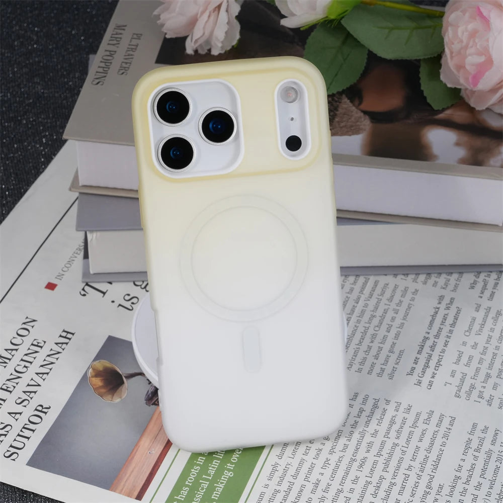 The Aurora Case by iEssentials Hub | Soft Jelly Shockproof Case with MagSafe for iPhone 17, 17 Pro, 17 Air & 17 Pro Max