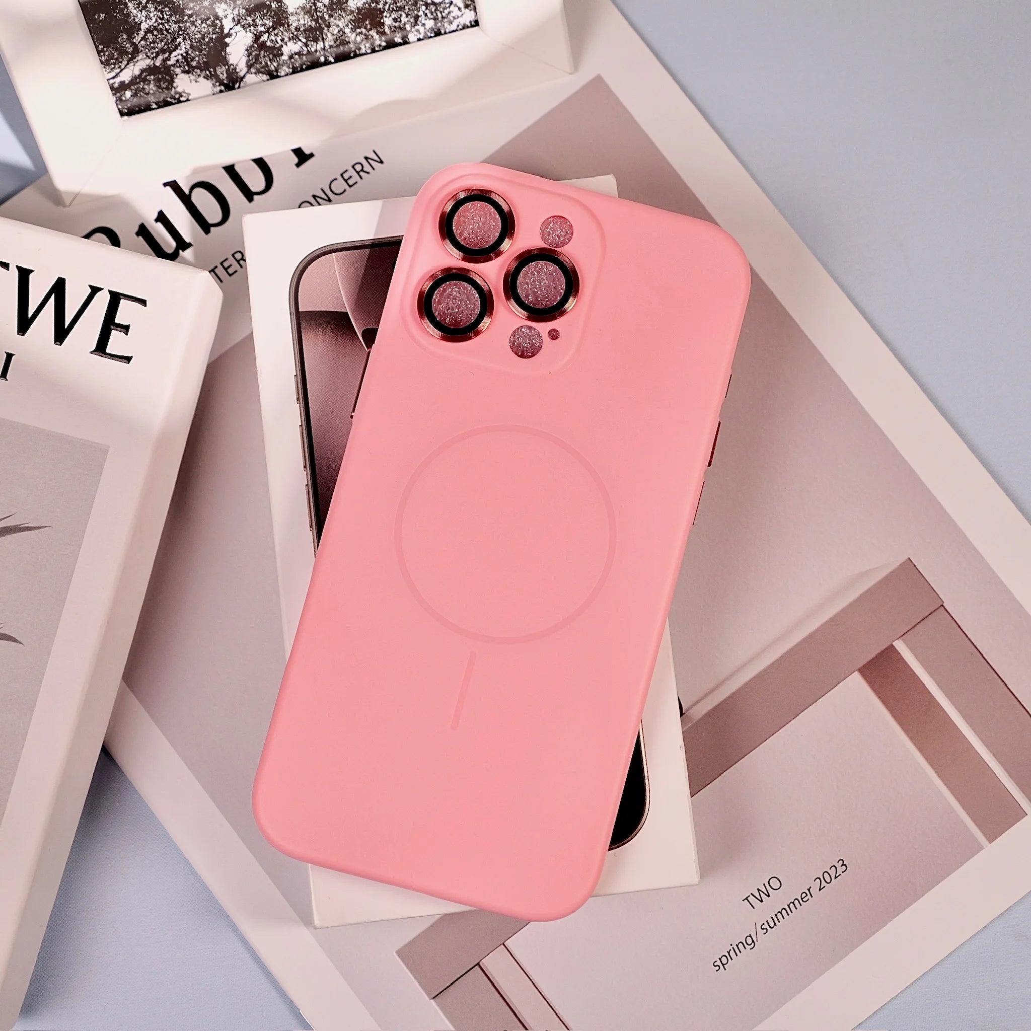 Pop Colorful MagSafe Case with Metallic Lens Guard for iPhone 17, 17 Pro & 17 Pro Max