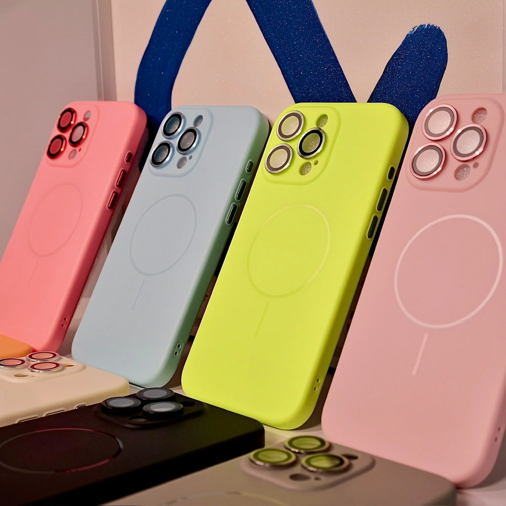 Pop Colorful MagSafe Case with Metallic Lens Guard for iPhone 17, 17 Pro & 17 Pro Max