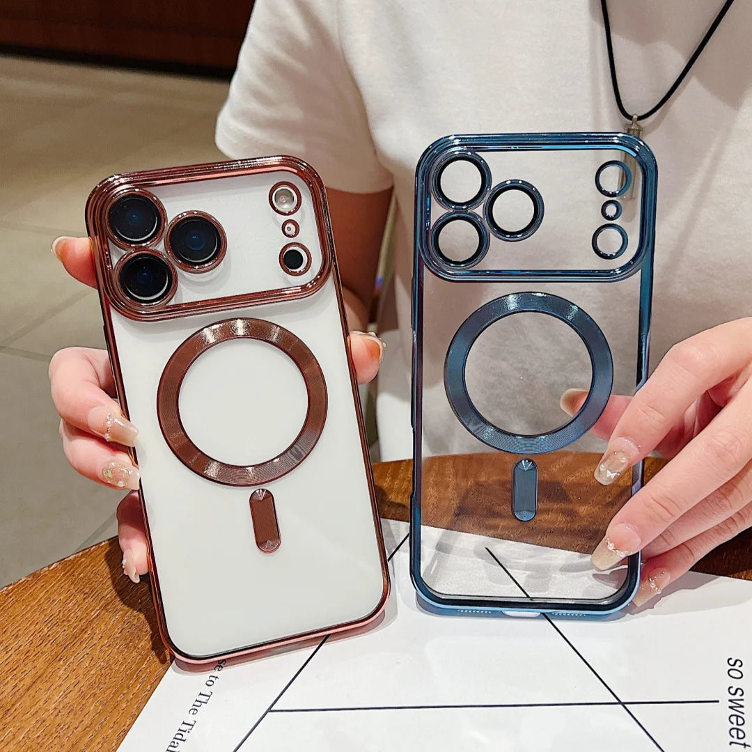 Luxury Plated MagSafe Case for iPhone 17 Series | The Chroma Case by iEssentials Hub
