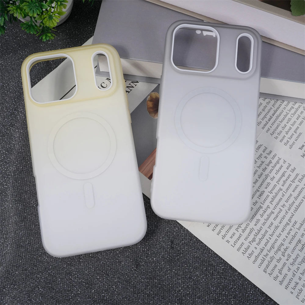 The Aurora Case by iEssentials Hub | Soft Jelly Shockproof Case with MagSafe for iPhone 17, 17 Pro, 17 Air & 17 Pro Max