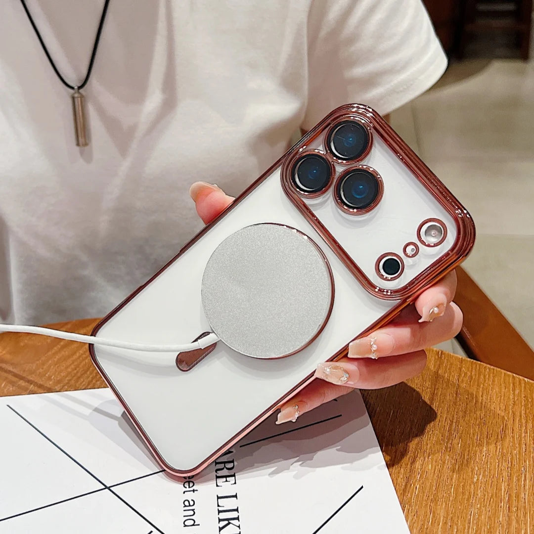 Luxury Plated MagSafe Case for iPhone 17 Series | The Chroma Case by iEssentials Hub