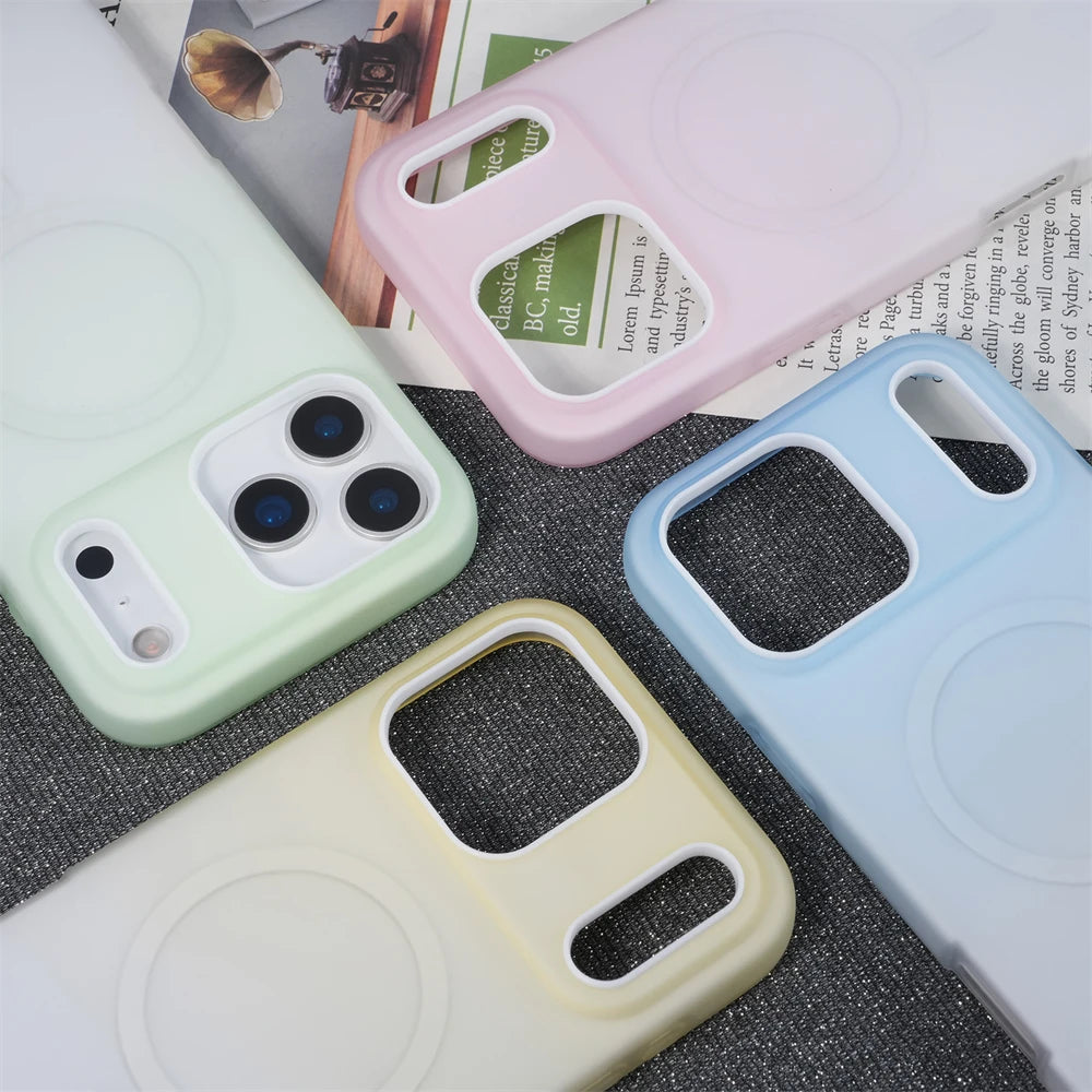 The Aurora Case by iEssentials Hub | Soft Jelly Shockproof Case with MagSafe for iPhone 17, 17 Pro, 17 Air & 17 Pro Max