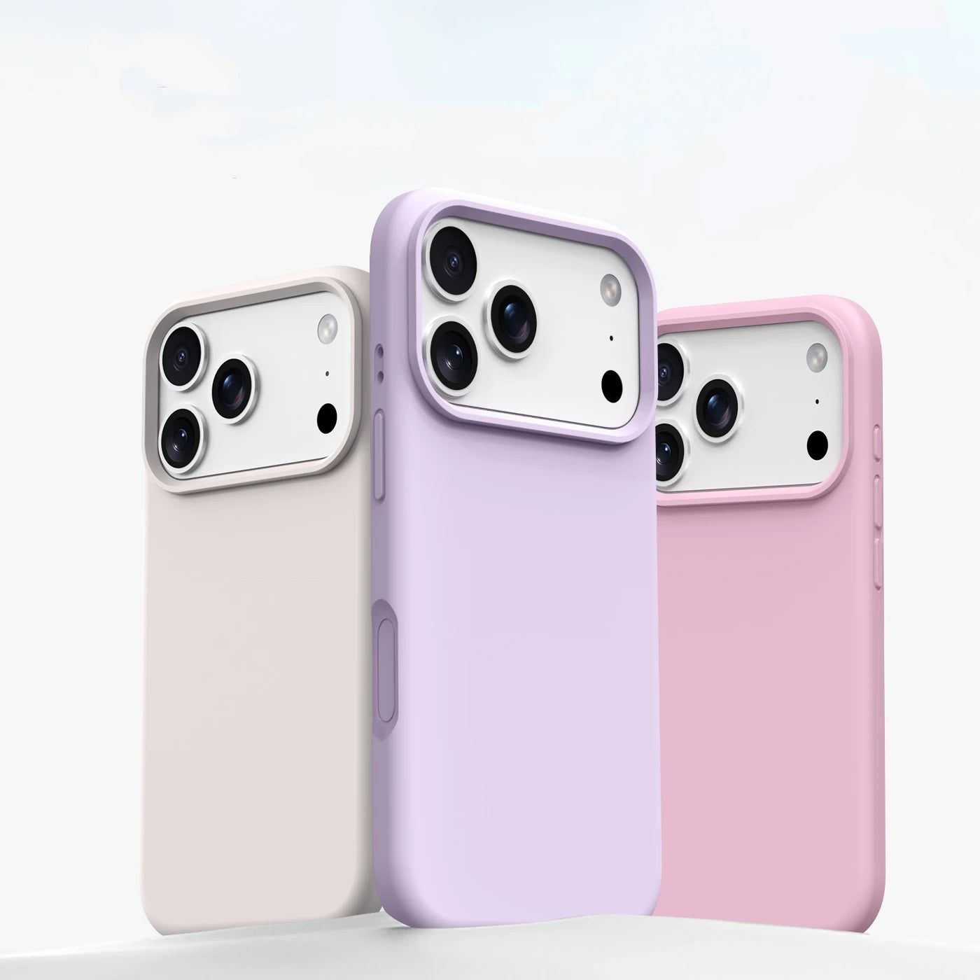 Shockproof Matte Soft Back Cover With Silicon Camera Control Button