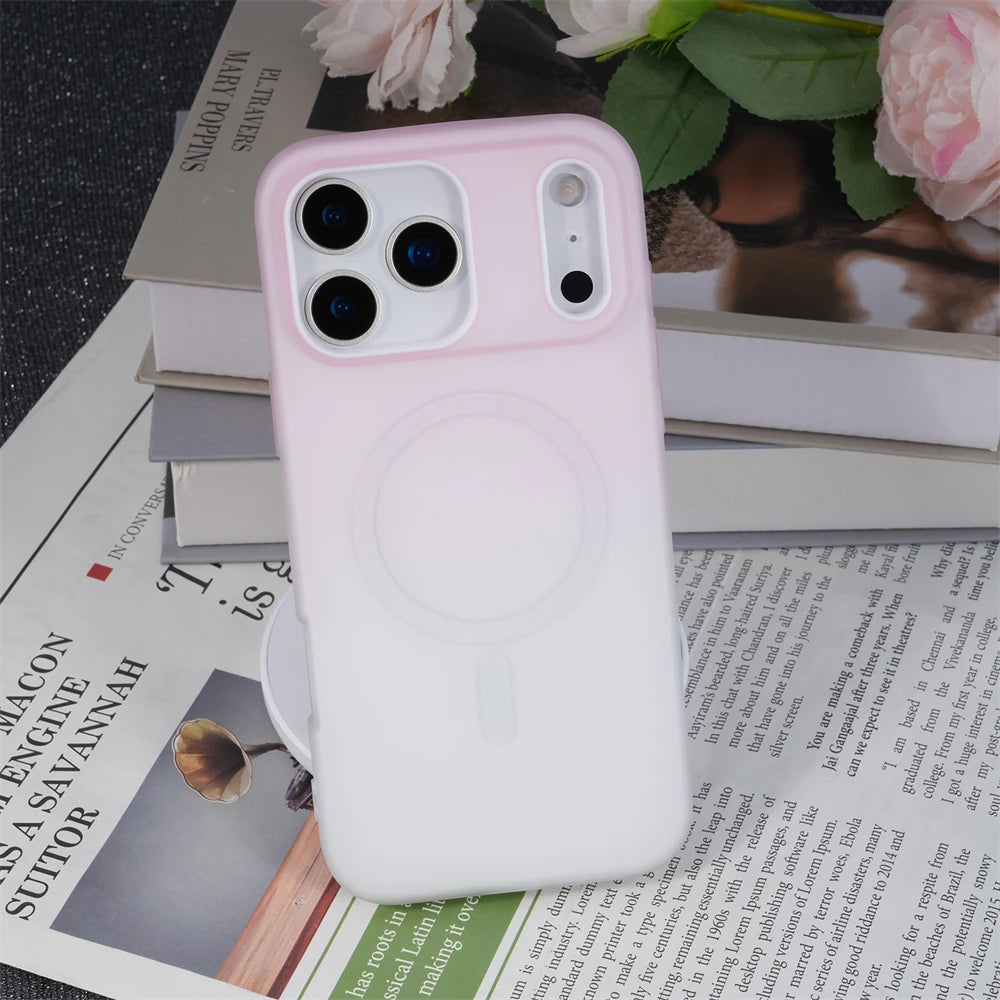 The Aurora Case by iEssentials Hub | Soft Jelly Shockproof Case with MagSafe for iPhone 17, 17 Pro, 17 Air & 17 Pro Max