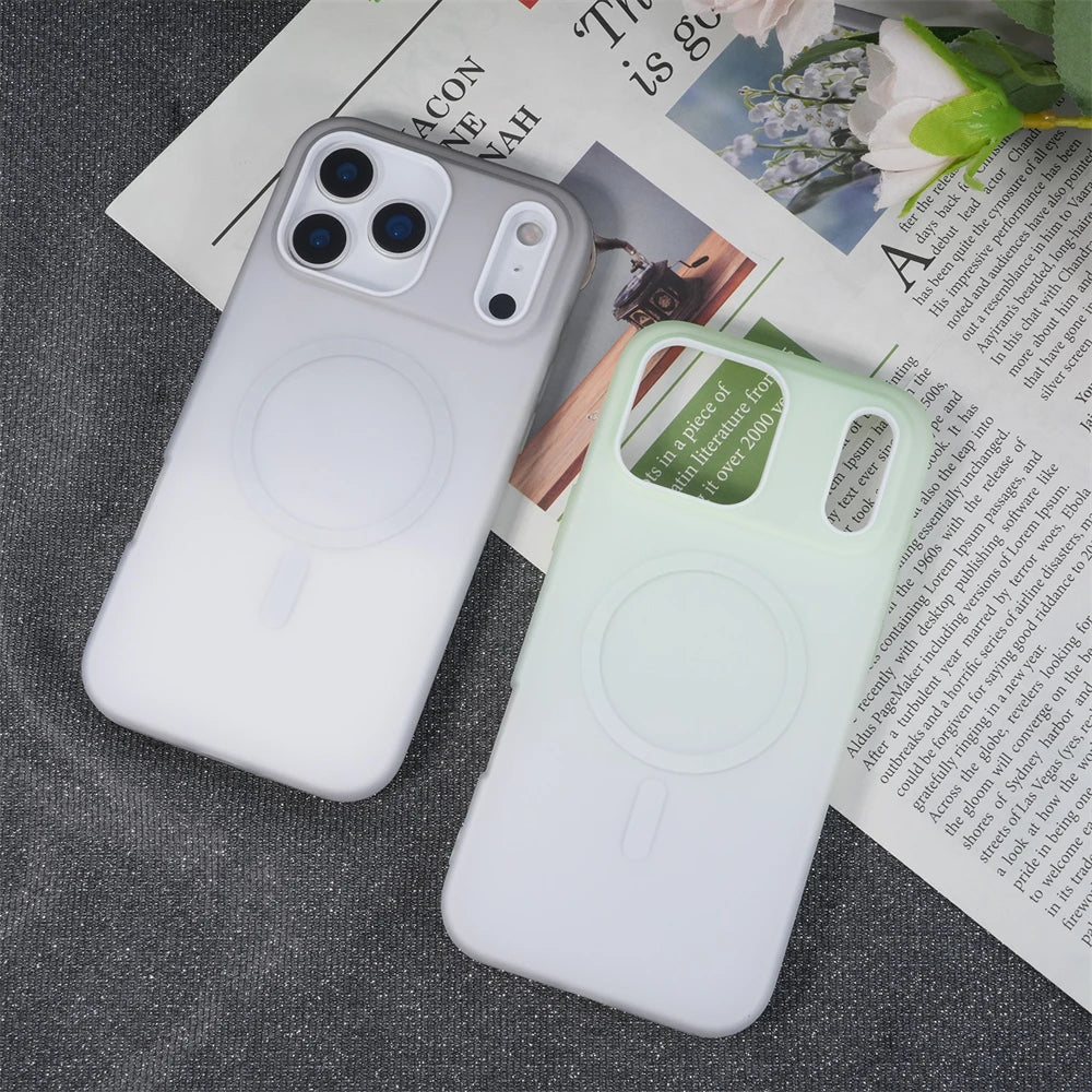 The Aurora Case by iEssentials Hub | Soft Jelly Shockproof Case with MagSafe for iPhone 17, 17 Pro, 17 Air & 17 Pro Max