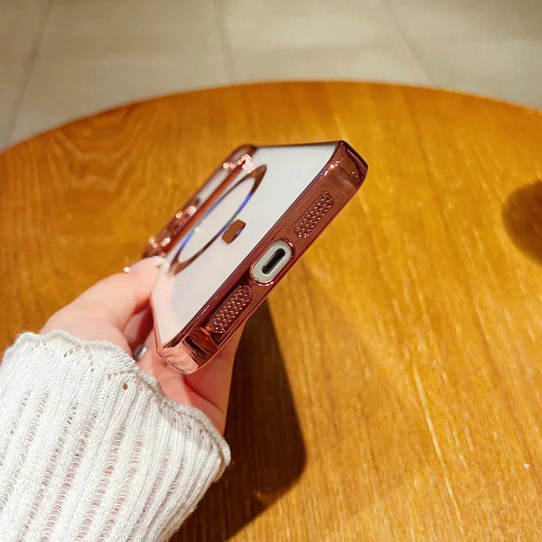 Luxury Plated MagSafe Case for iPhone 17 Series | The Chroma Case by iEssentials Hub