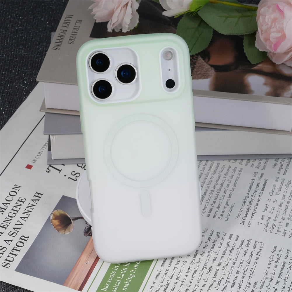 The Aurora Case by iEssentials Hub | Soft Jelly Shockproof Case with MagSafe for iPhone 17, 17 Pro, 17 Air & 17 Pro Max