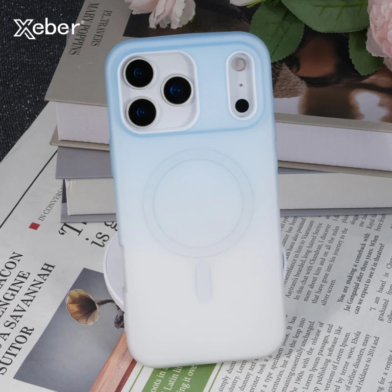 The Aurora Case by iEssentials Hub | Soft Jelly Shockproof Case with MagSafe for iPhone 17, 17 Pro, 17 Air & 17 Pro Max