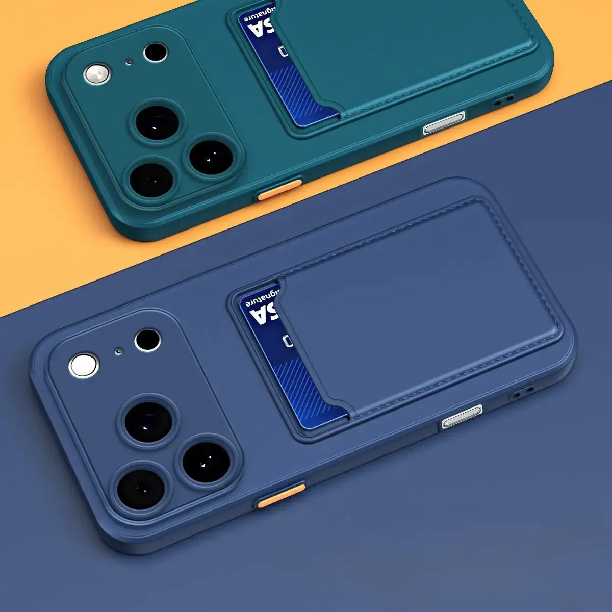 Silicone Wallet Case for iPhone 17 Series | The Commuter Case by iEssentials Hub