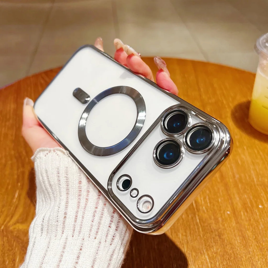 Luxury Plated MagSafe Case for iPhone 17 Series | The Chroma Case by iEssentials Hub