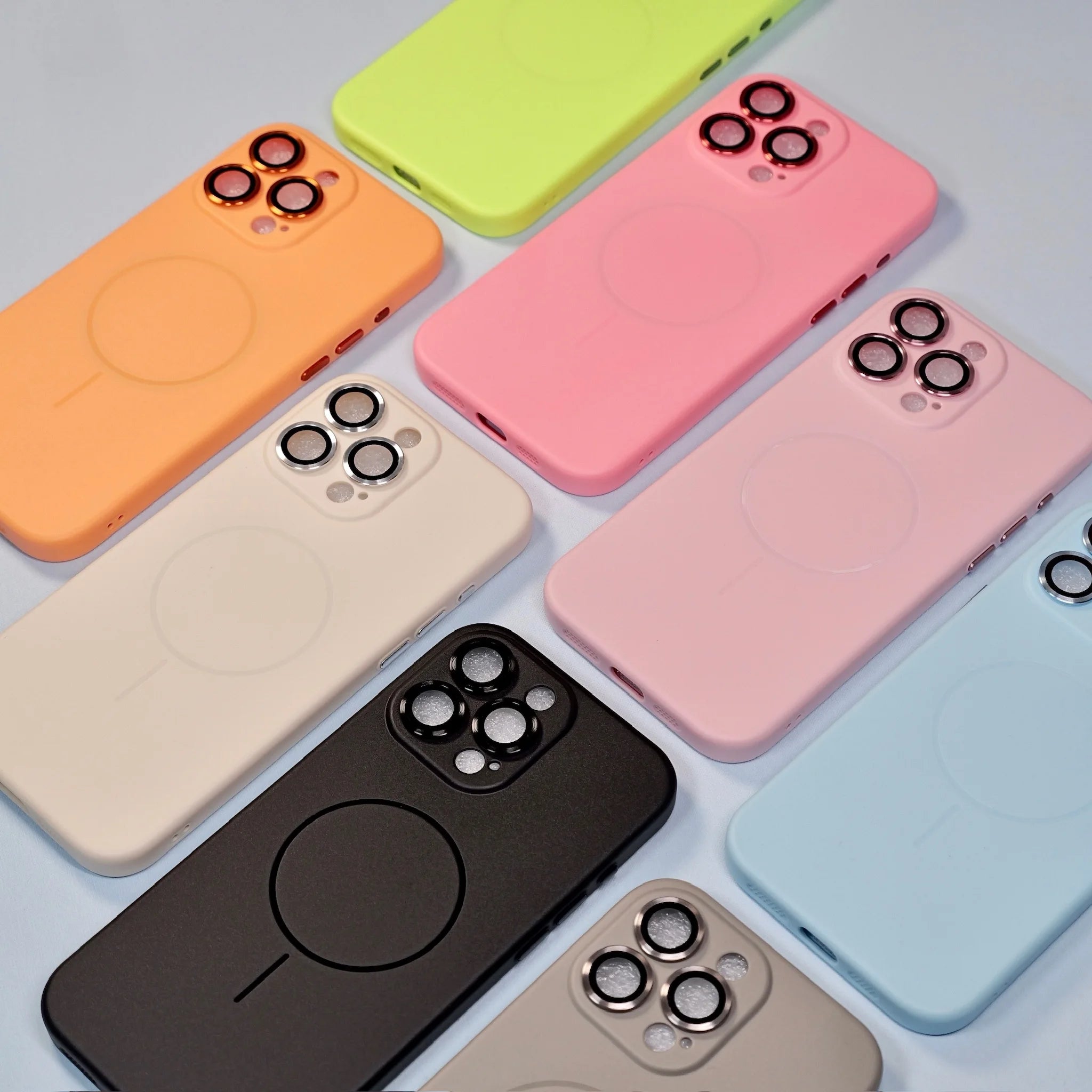 Pop Colorful MagSafe Case with Metallic Lens Guard for iPhone 17, 17 Pro & 17 Pro Max