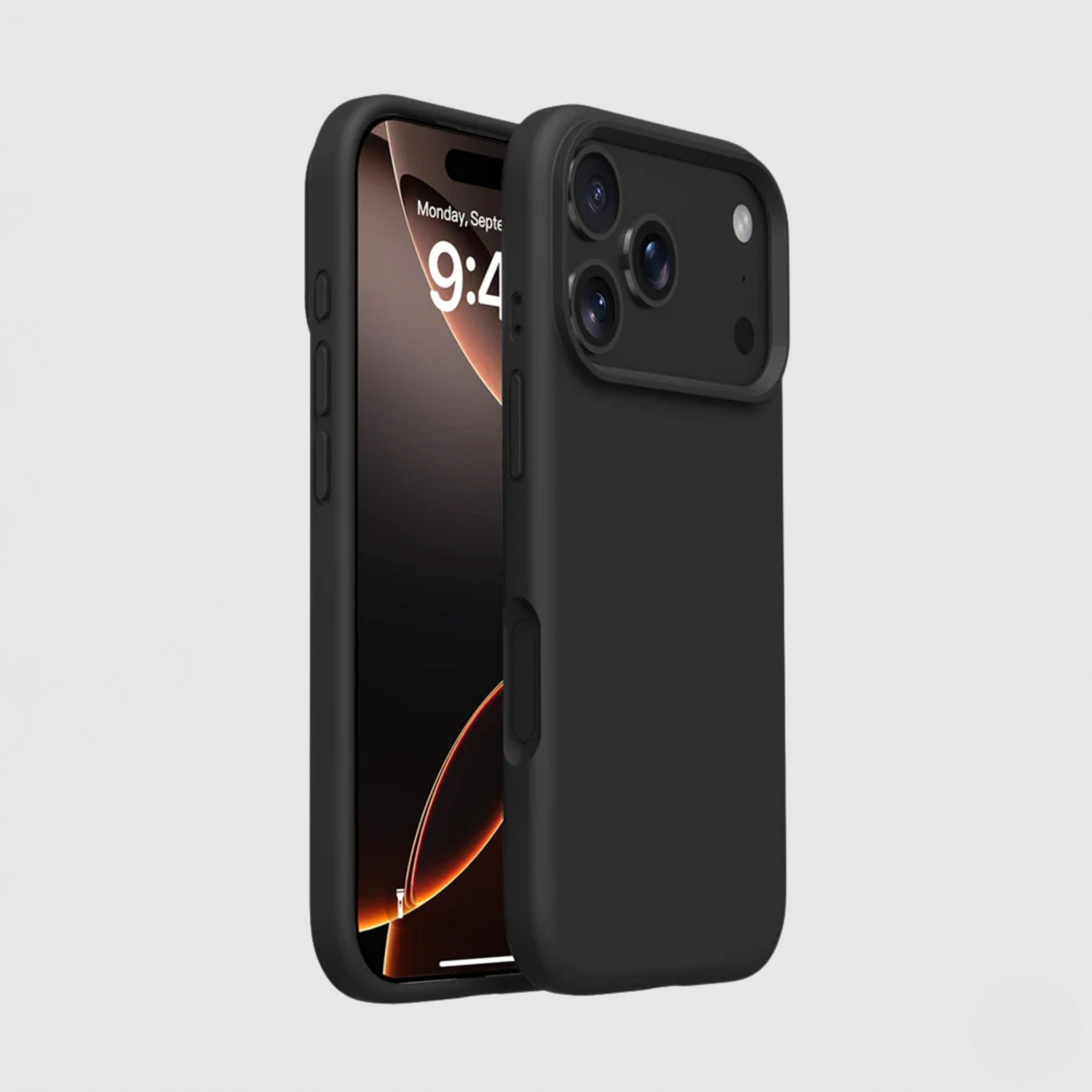 Midnight Matte iPhone 17 liquid silicone protective case – iEssentials Hub