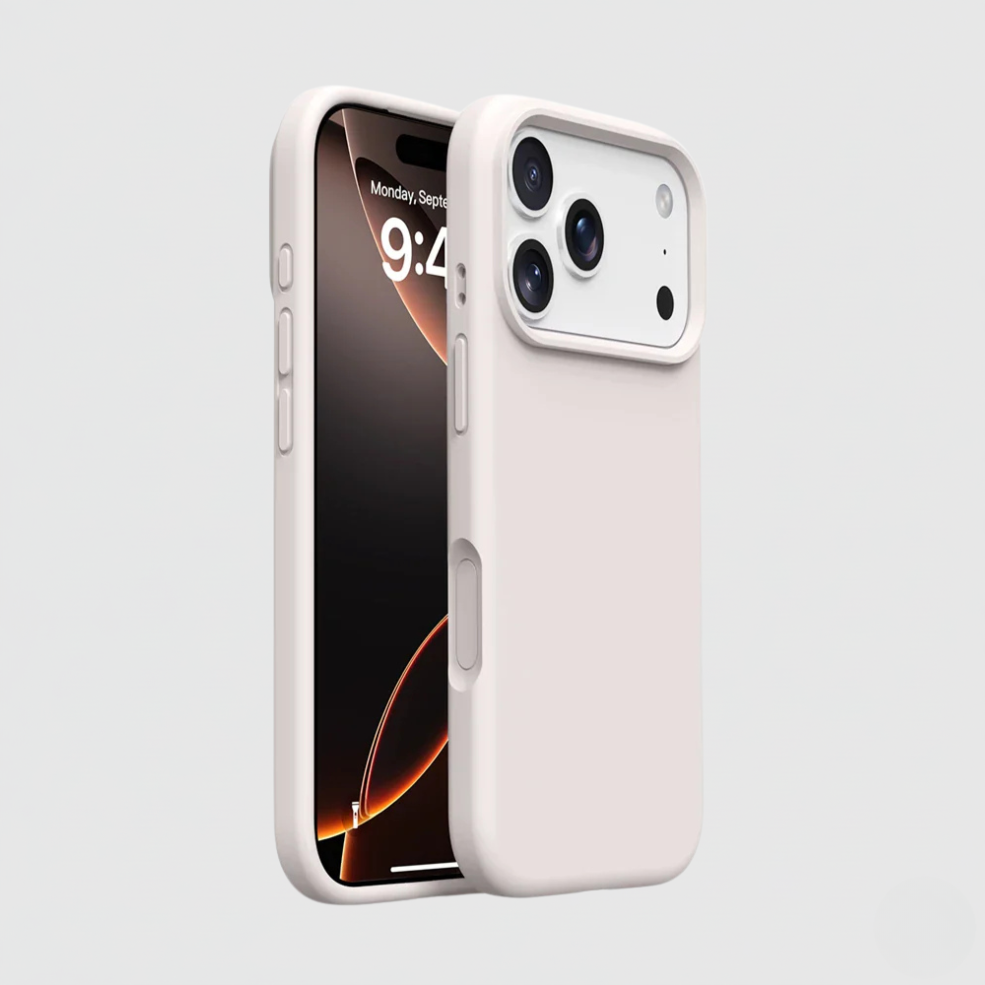 Shockproof Matte Soft Back Cover With Silicon Camera Control Button