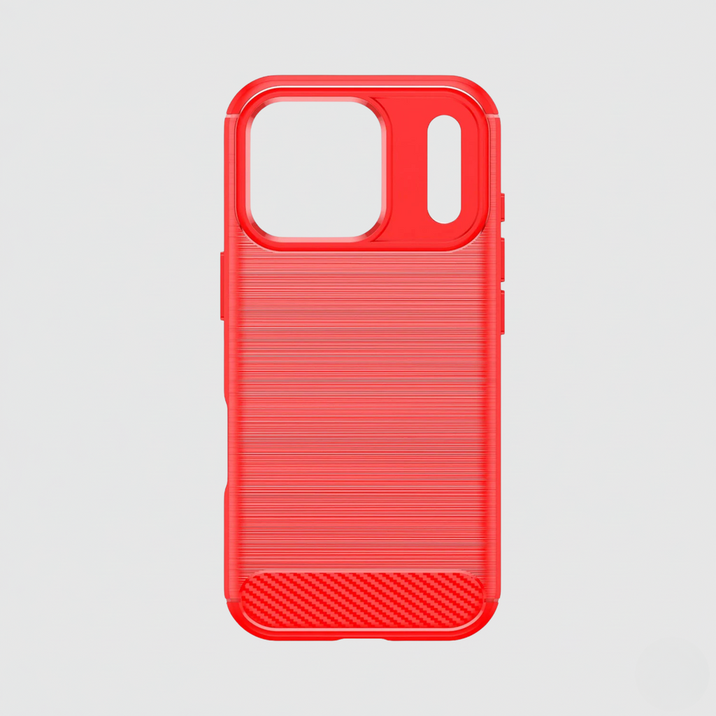 Carbon Fiber Silicon Case